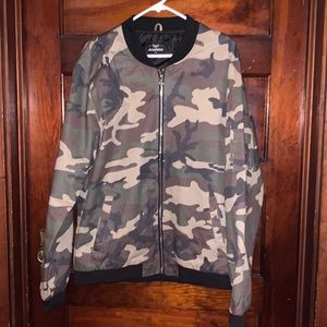 Mens Camouflage Light weight Jacket